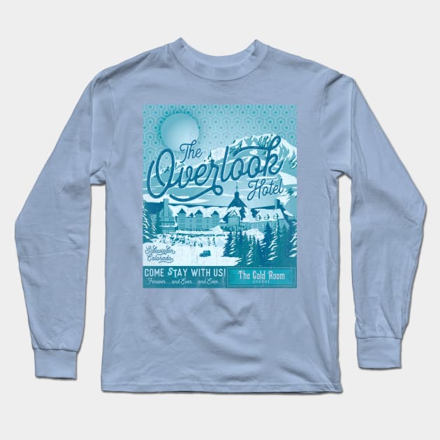 The Overlook Hotel Long Sleeve T-Shirt by FiendishlyCruelArt